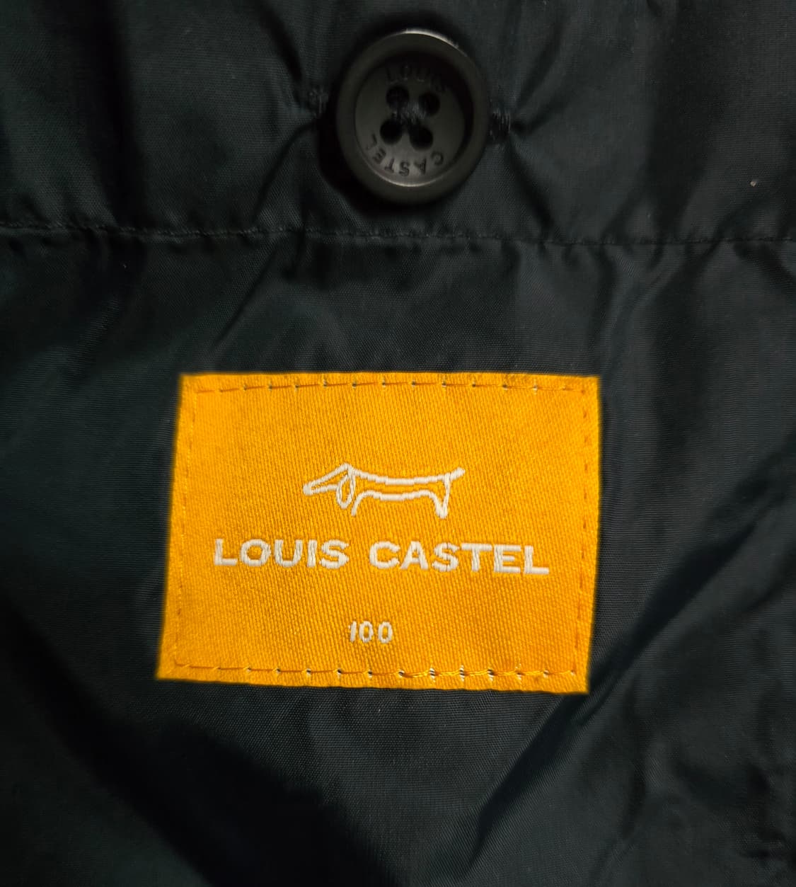 루이까스텔 네이비 퀼팅자켓. 
싸이즈 100 .  남자
 상품이미지5