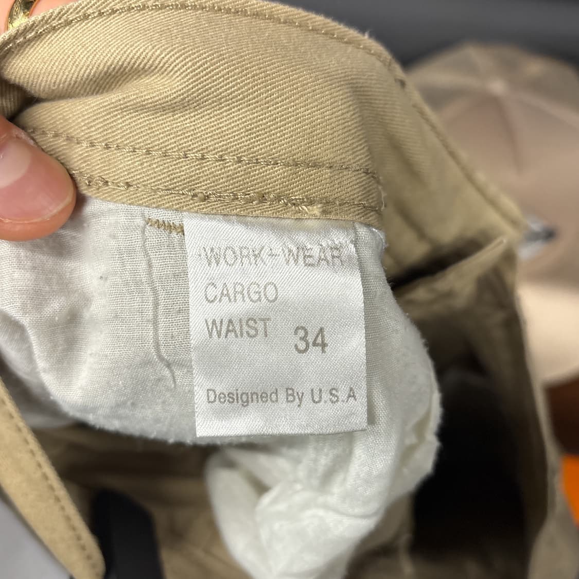 00s 리바이스 블랭크R탭 루즈 스트레이트 카고 하프팬츠 N1113   상품이미지9