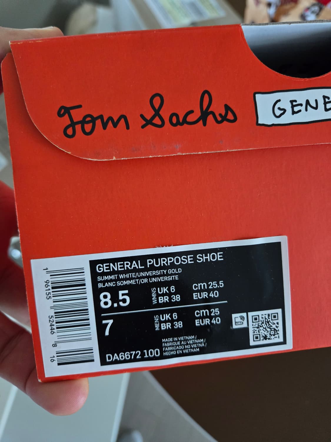 Tom Sach나이키 톰 삭스 제너럴 퍼표즈 슈 Bricolage 250 상품이미지3