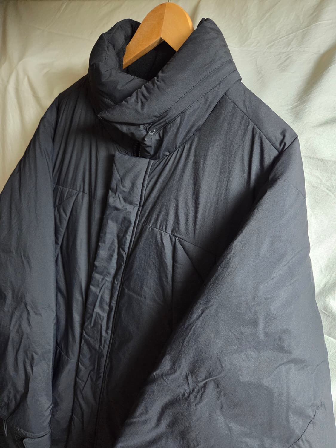 네파 구스다운 몬스터 파카 블랙 100 상품이미지5