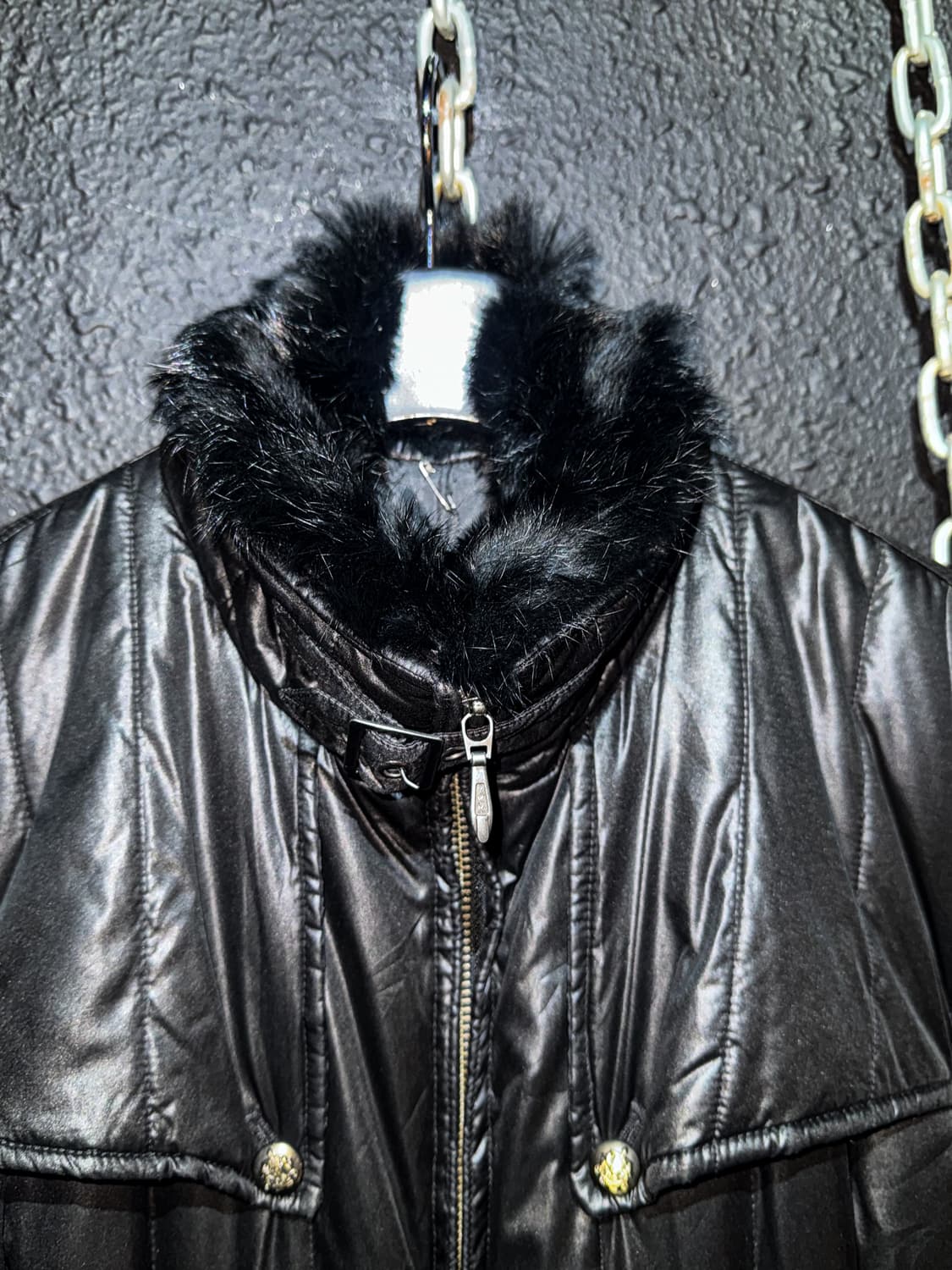 semantic design – Black Quilted Down Jac 상품이미지4