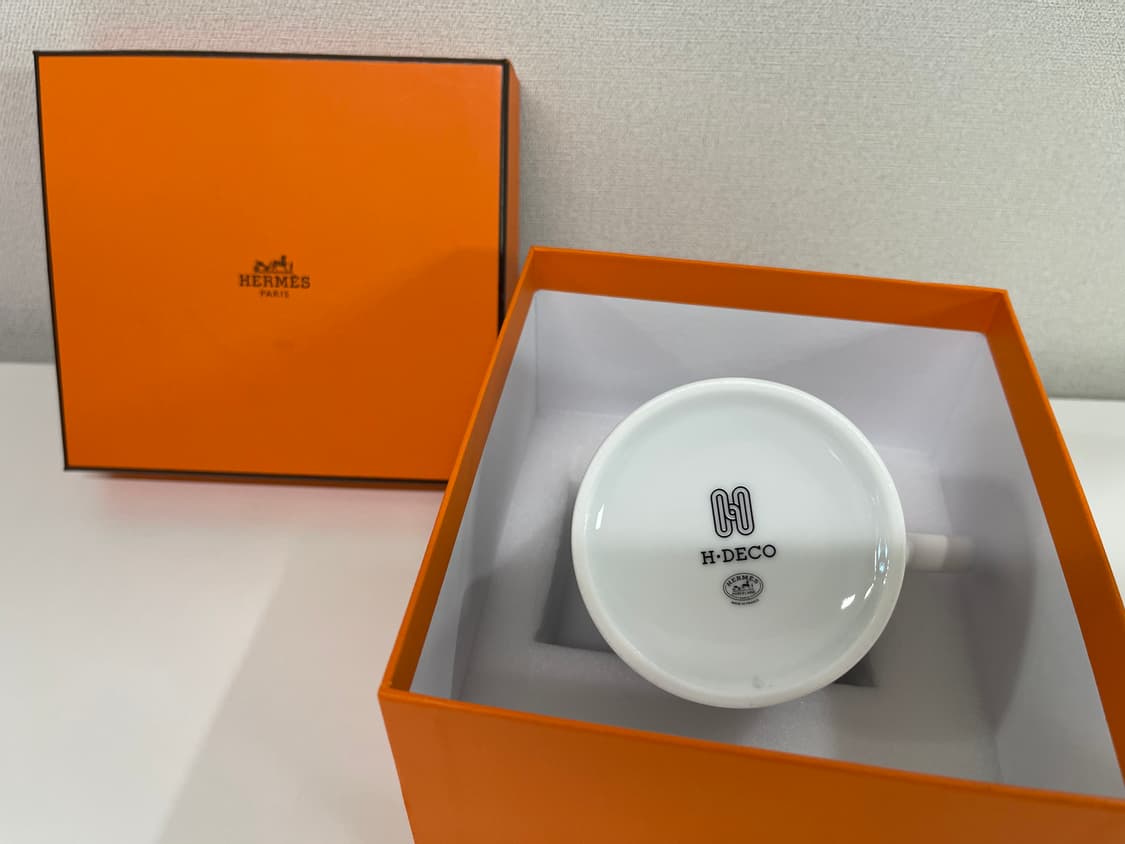 에르메스 H데코 화이트 머그컵 1P HERMES 상품이미지4