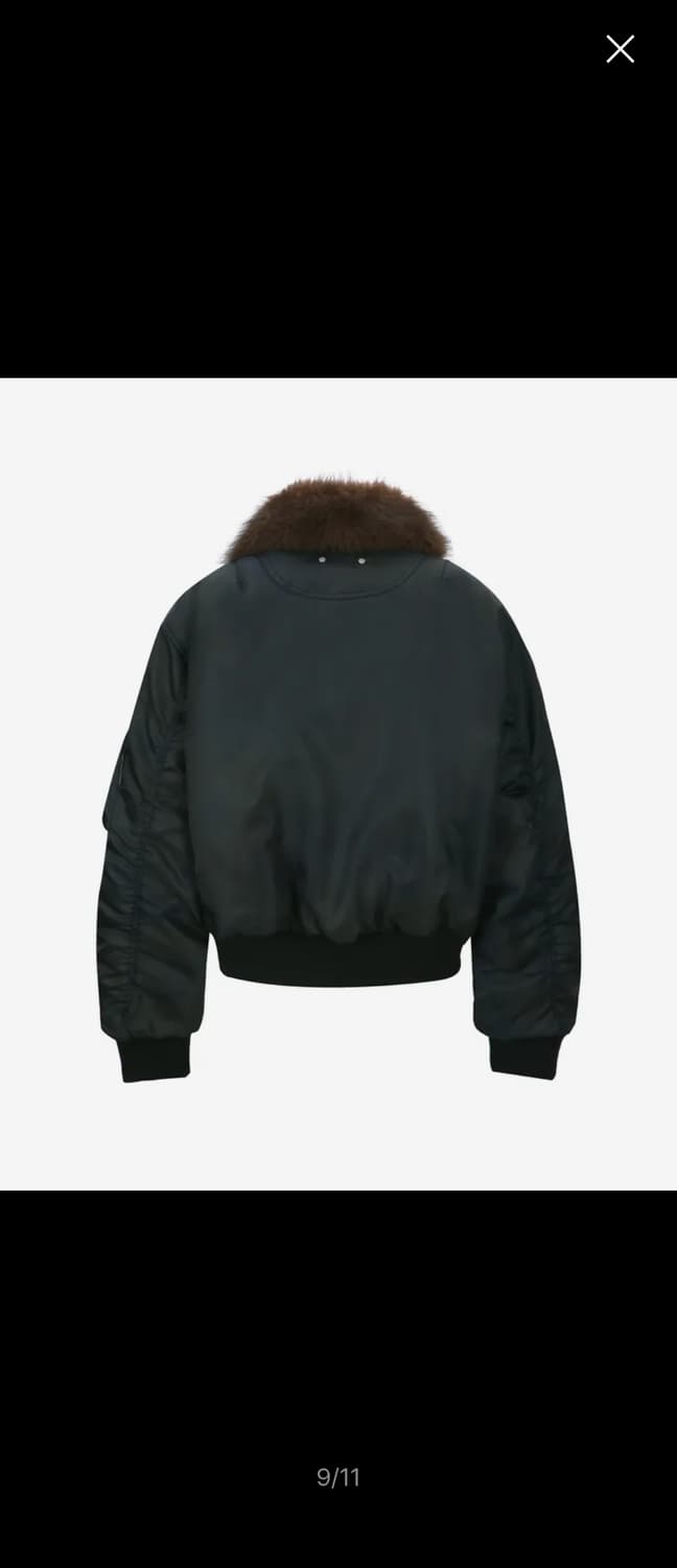 앤더슨벨 퍼 붐버자켓 / fur  ma-1 bomber 상품이미지9