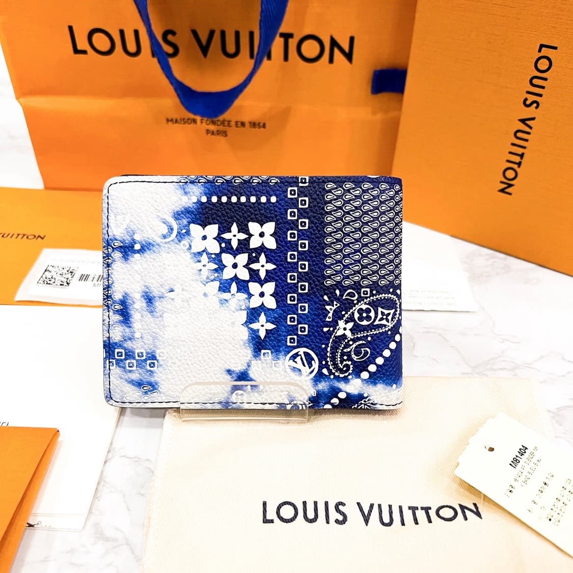 [한정판] 루이비통 반다나 반지갑 상품이미지2