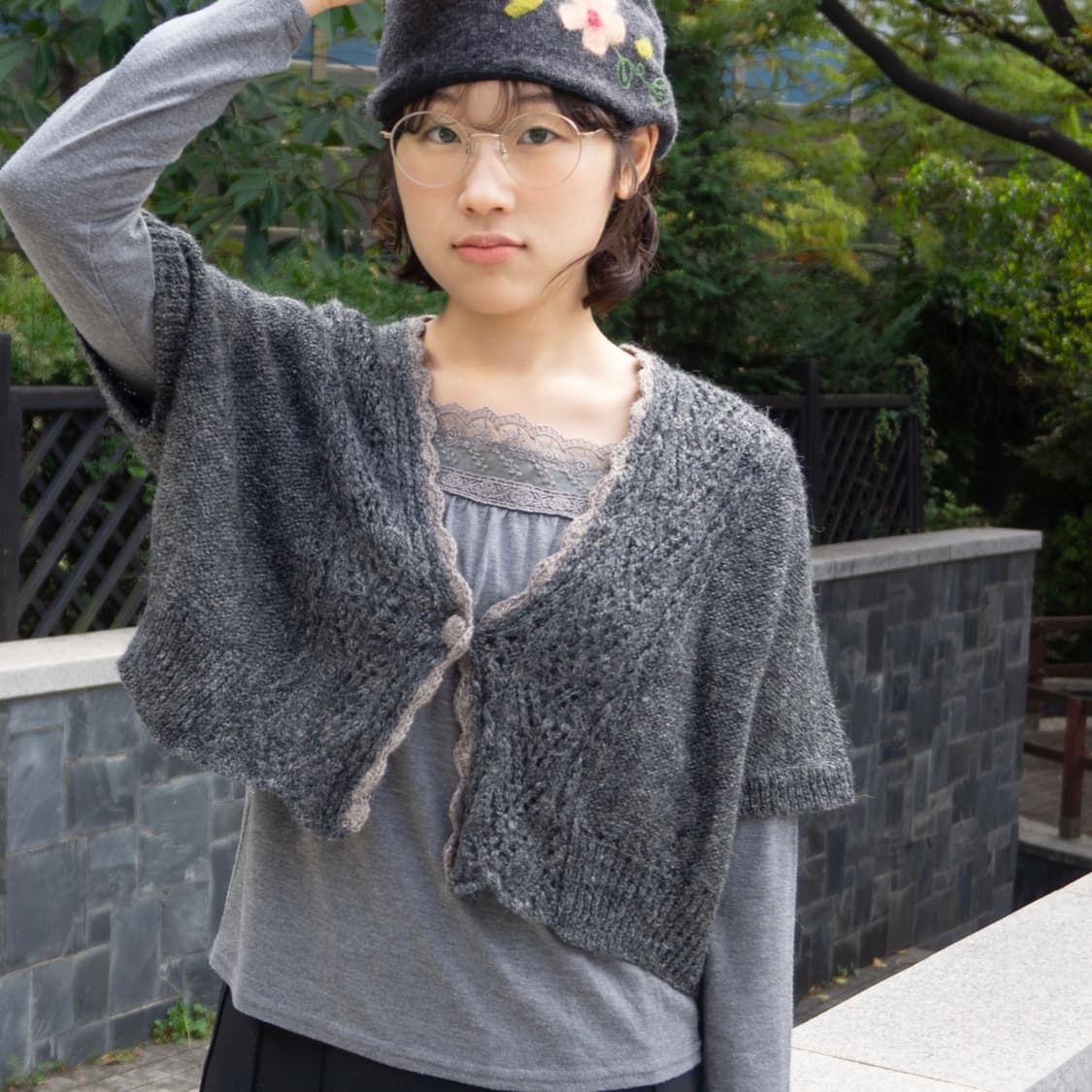 숲속 아침 스퀘어넥 티셔츠 상품이미지9