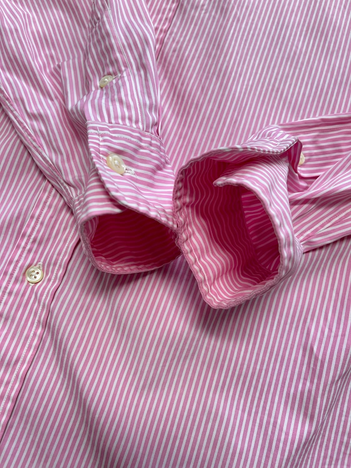 폴로 랄프로렌 핑크 스트라이프 셔츠 상품이미지6