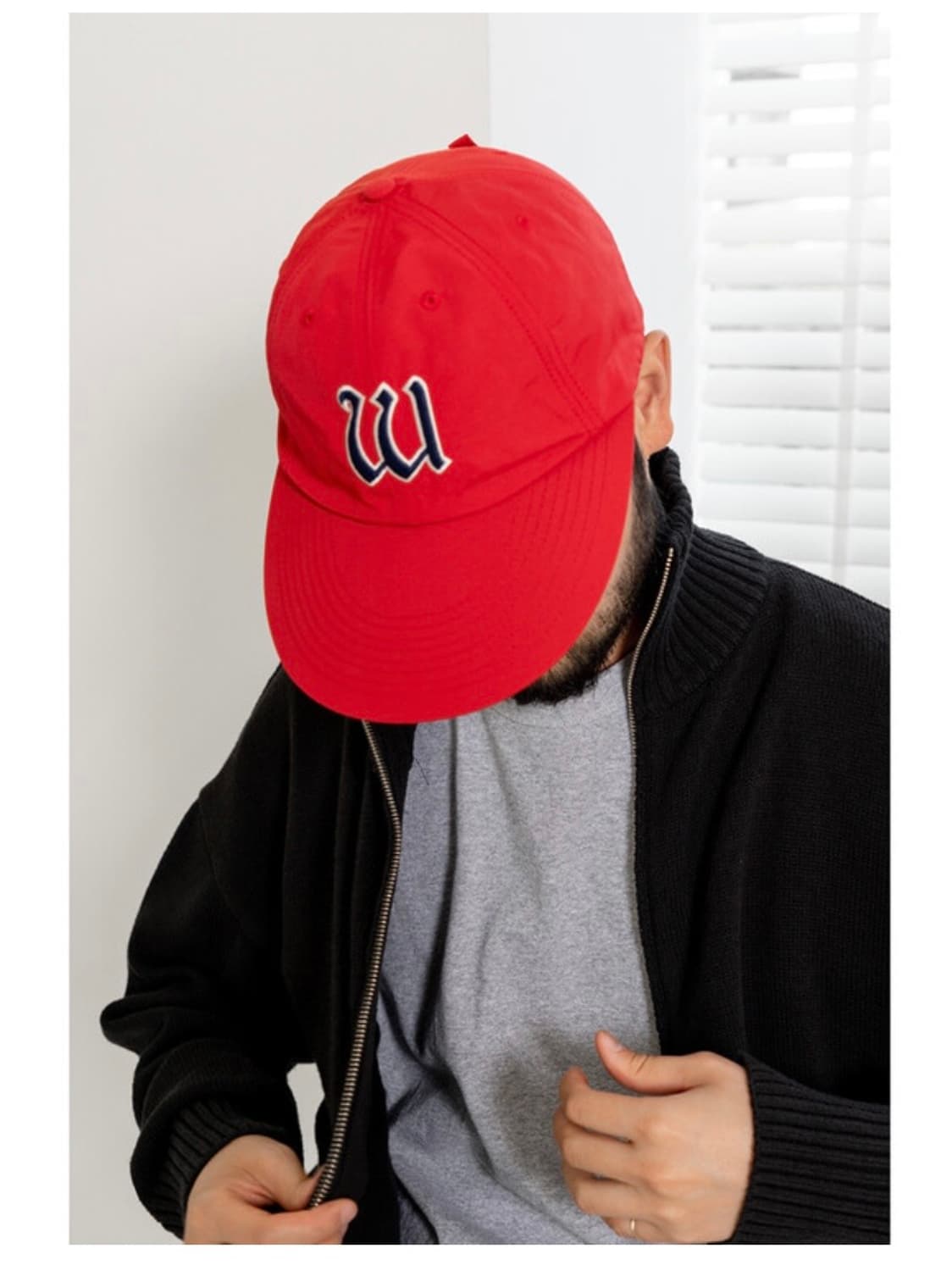 worthwhilemovement/ W' LONG BILL CAP (Re 상품이미지3