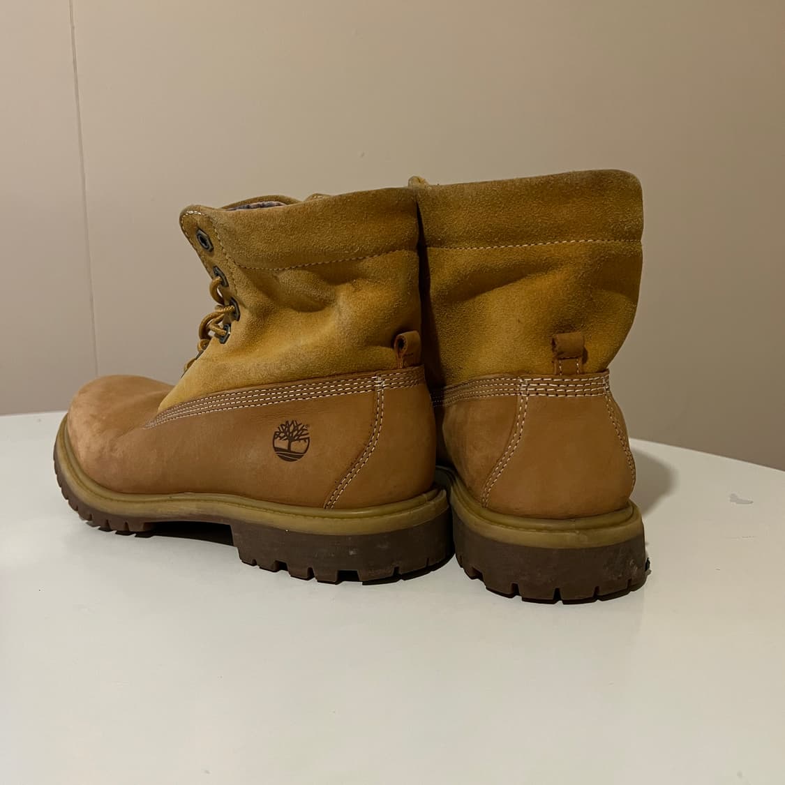 팀버랜드 롤탑 스웨이드 핑크 카모 상품이미지3