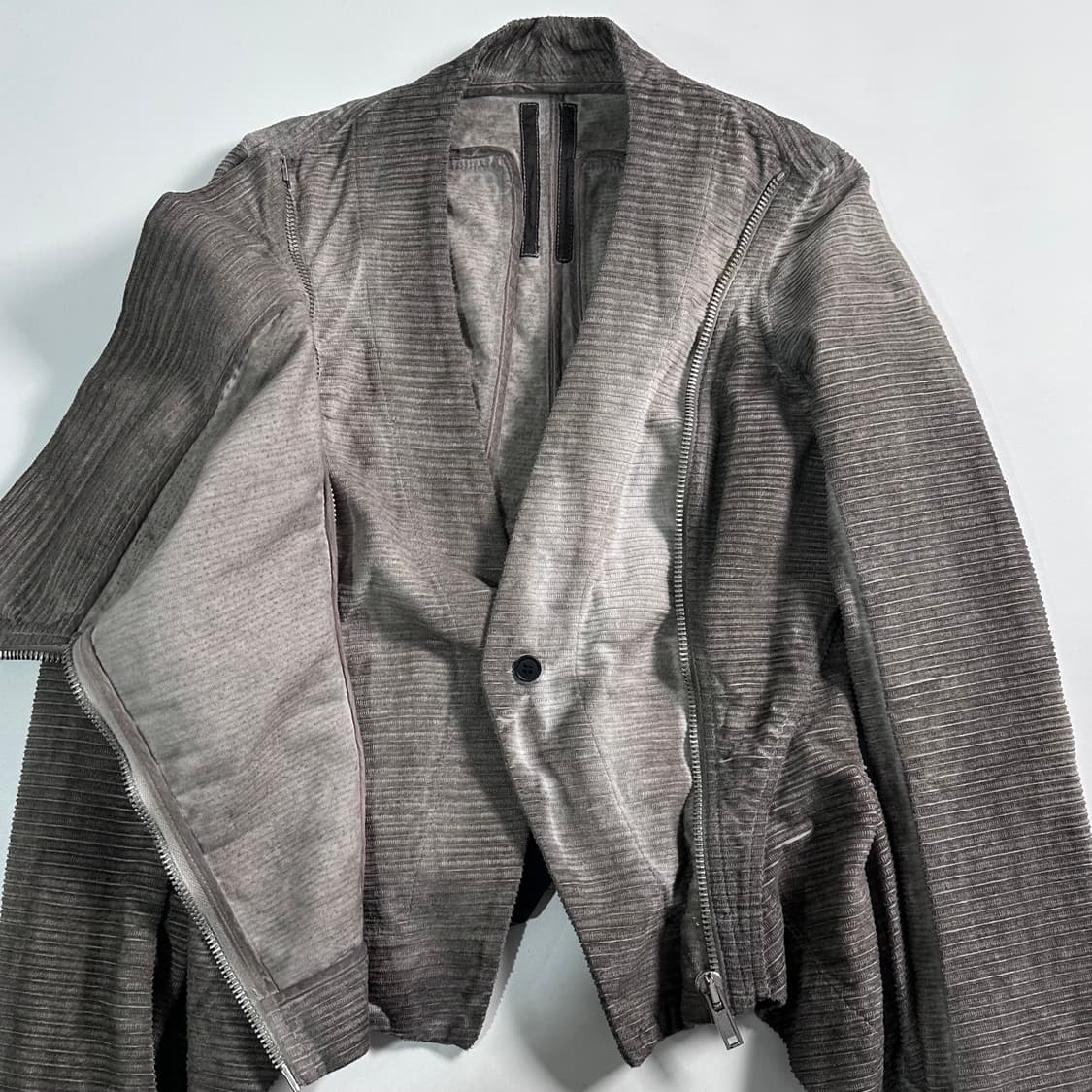 릭오웬스 다크쉐도우 콜드다잉 컨버터블 바이커자켓 상품이미지6