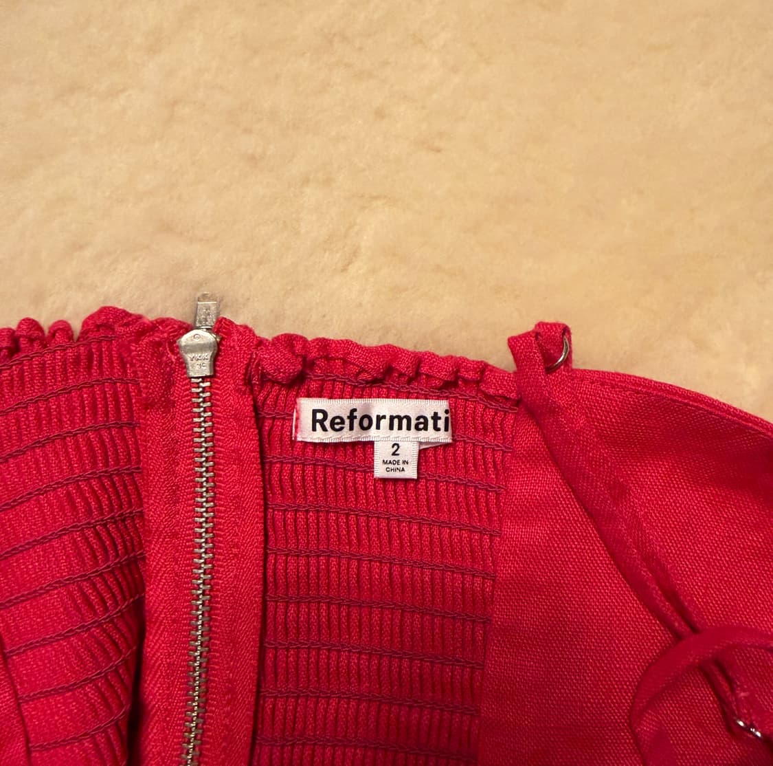 리포메이션 린넨 탑 (새상품) 상품이미지5