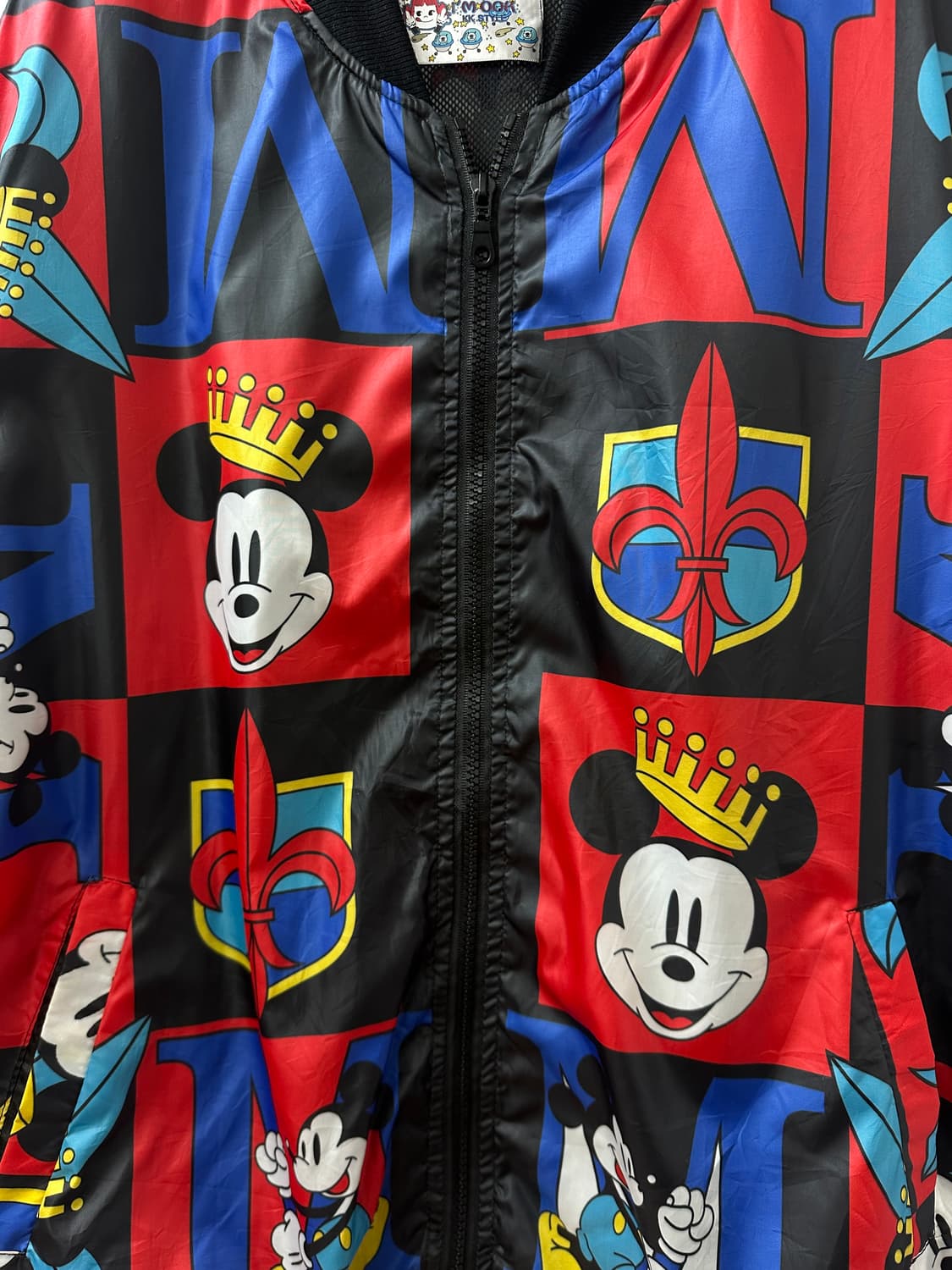 일본빈티지 미키마우스바람막이자켓 상품이미지3