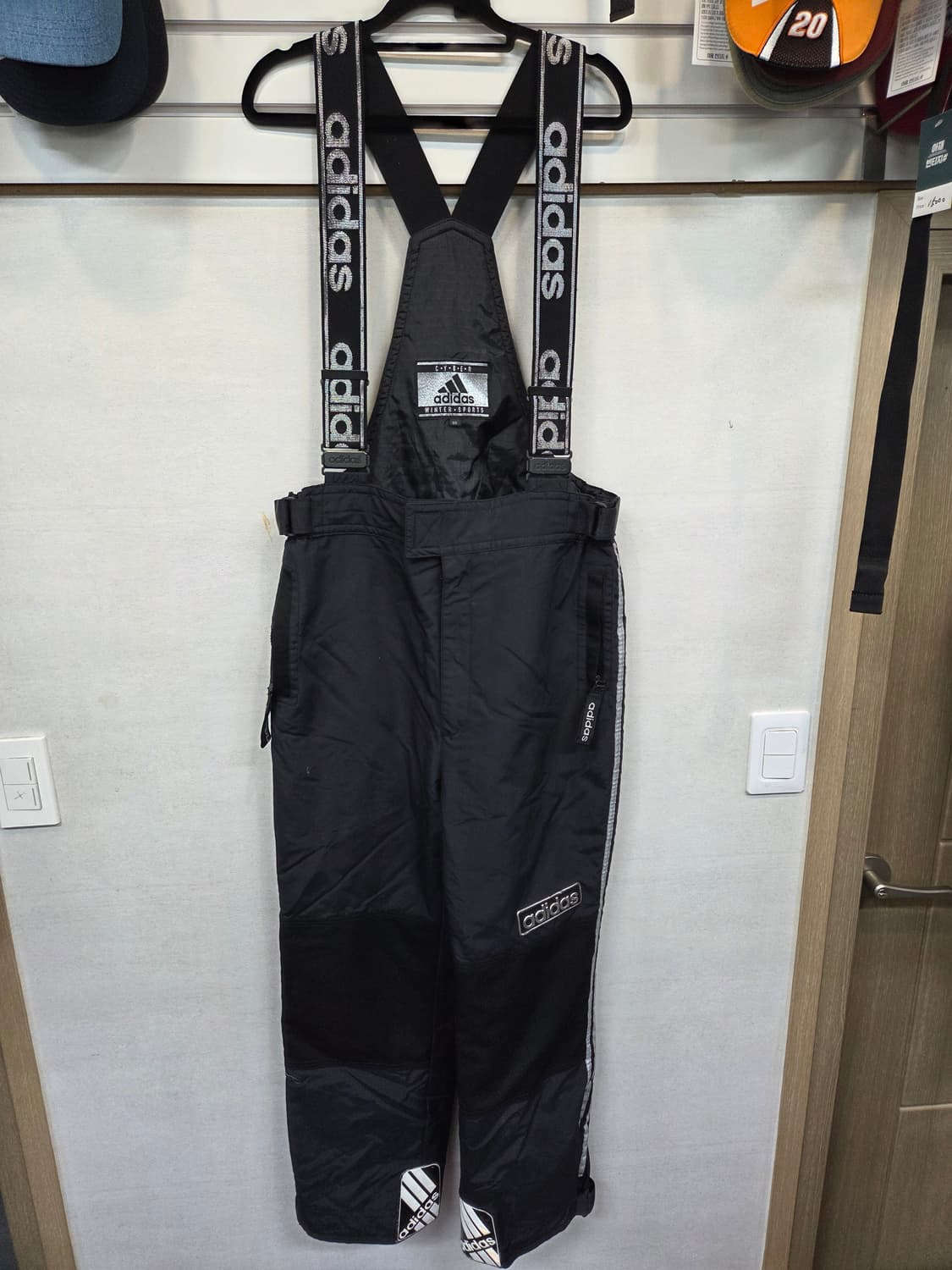 아디다스 올드스쿨 스키 레져용 오버롤 트랙팬츠 대략 31 32 상품이미지1