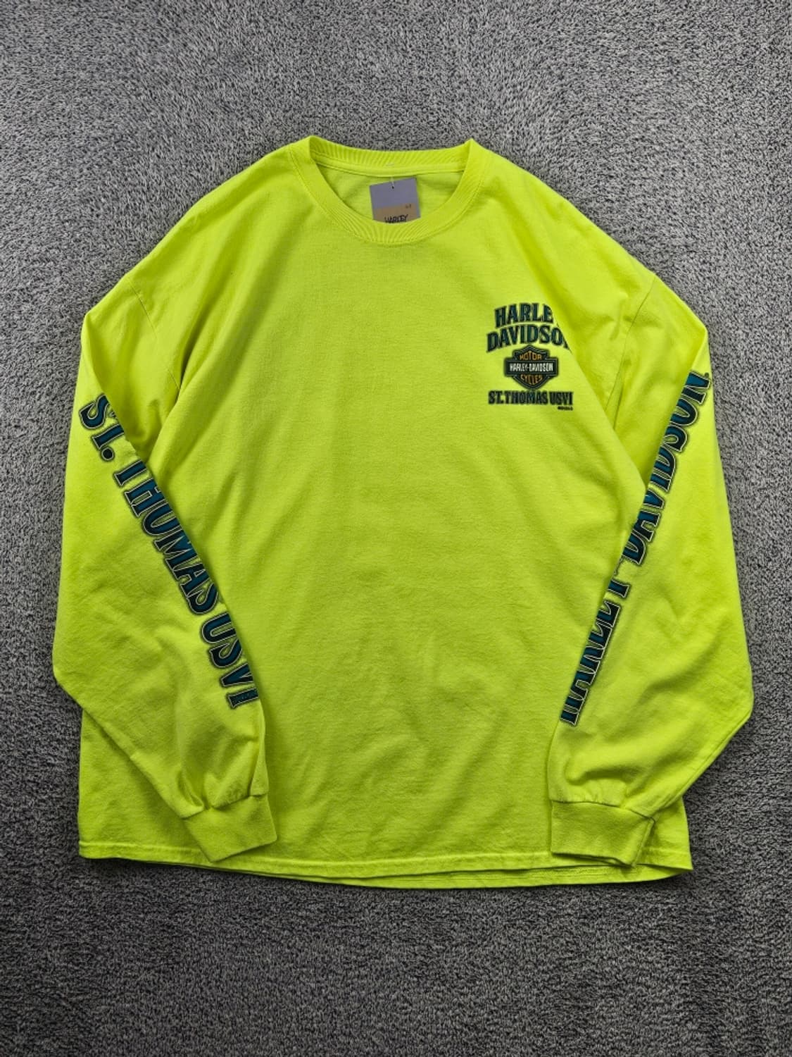 할리데이비슨 샬롯아말리에 세인트토머스 롱슬리브 (2XL추정)/ 11658 상품이미지3