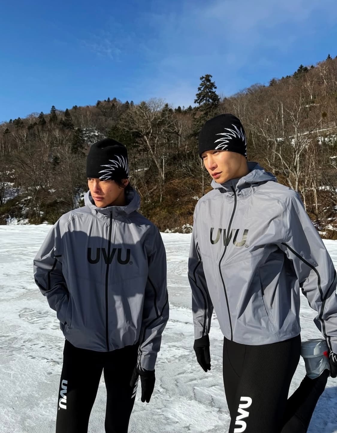 (M) UVU 러닝 레인 자켓 그레이 상품이미지2