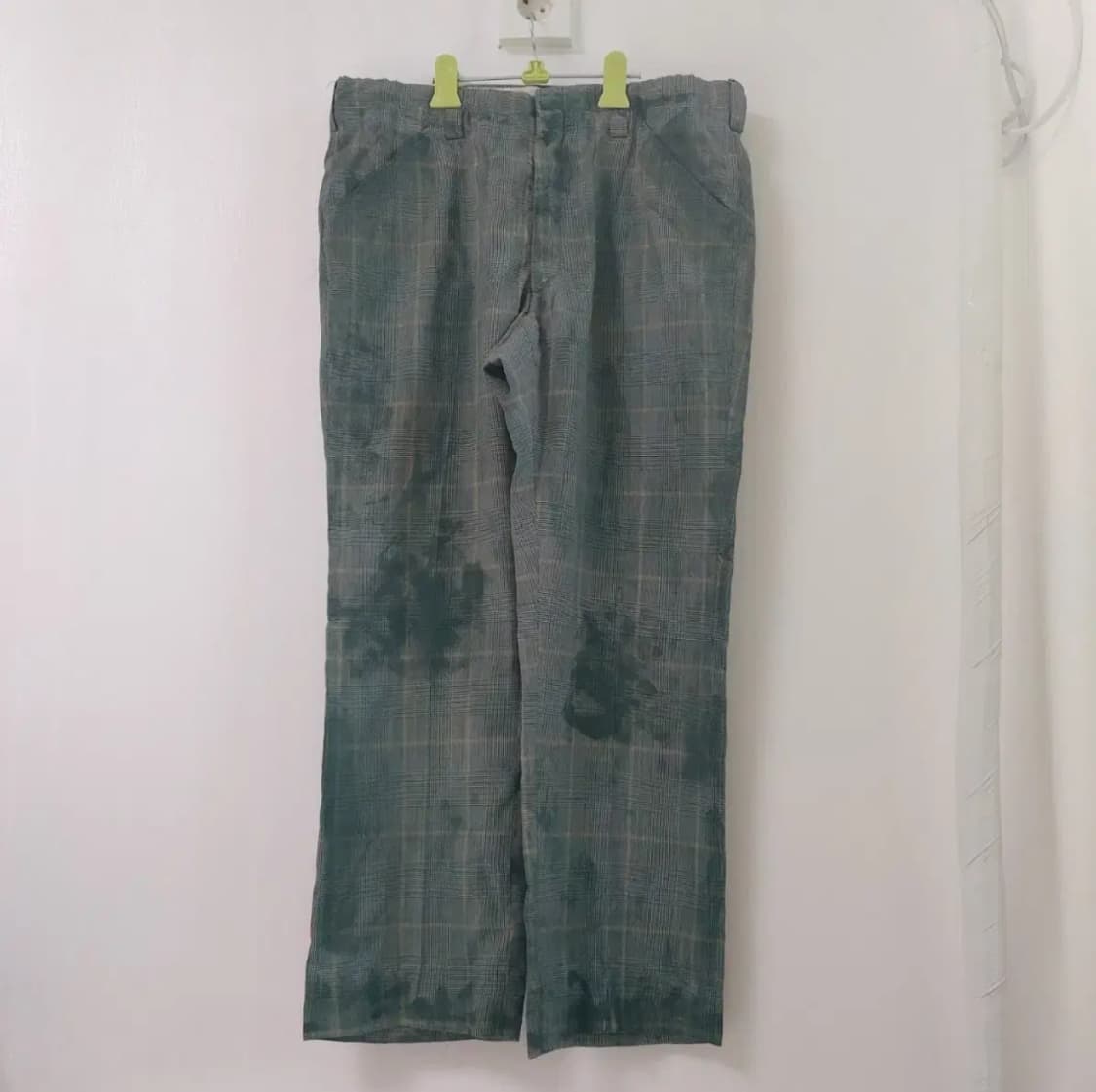 70s 그린 하운드투스 슬랙스 선페이드 디스트레스드 상품이미지1