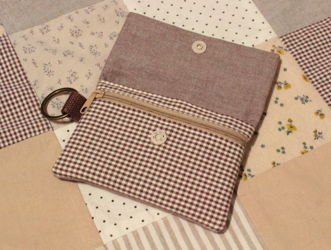 핸드메이드 지퍼 카드지갑 상품이미지2