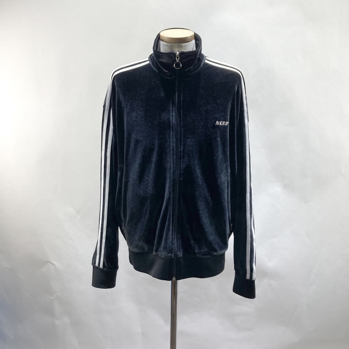 널디 남성벨벳집업자켓 져지 트랙탑 M 상품이미지1