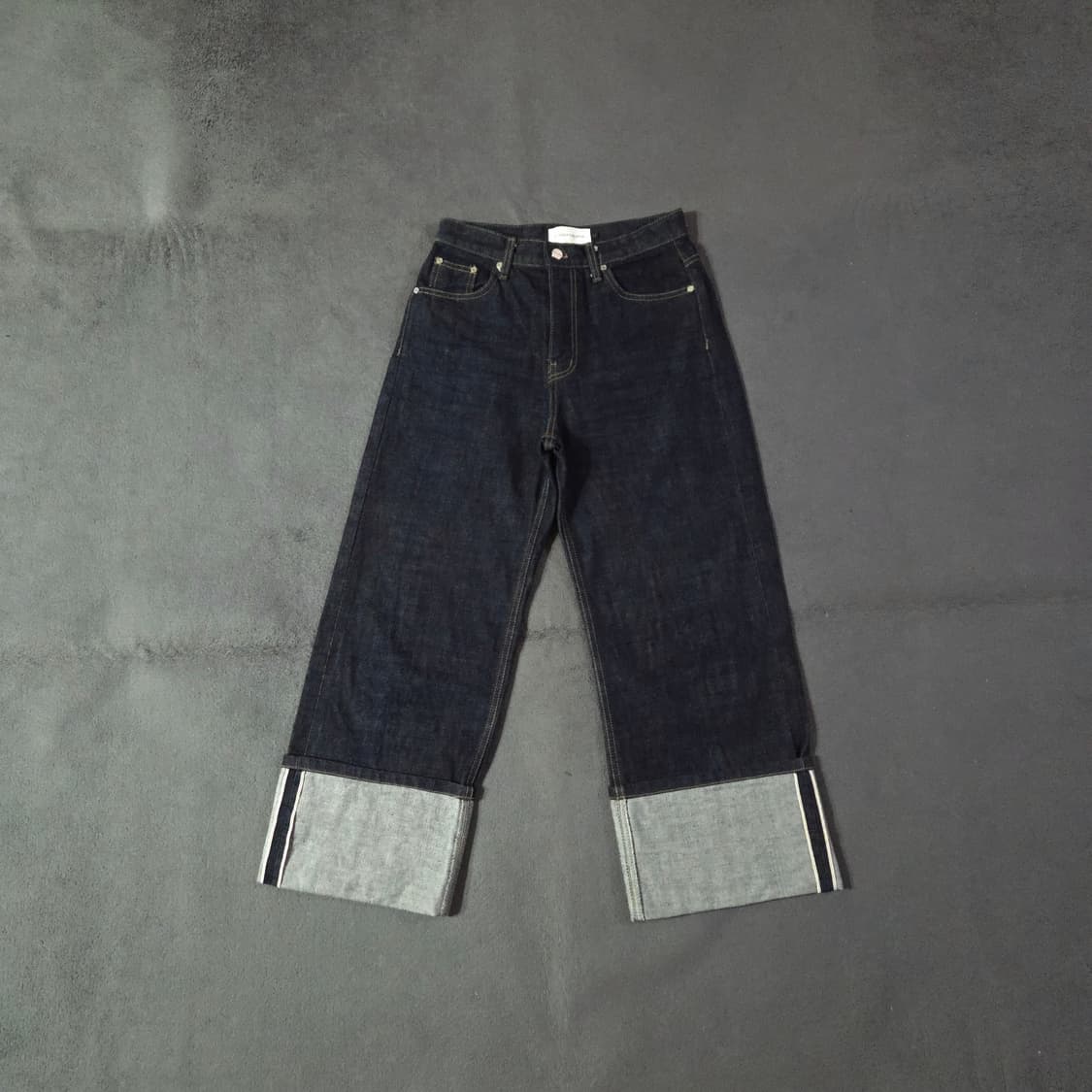 킨더살몬 피케 셀비지 데님 팬츠 1(S) 27인치 여 상품이미지2