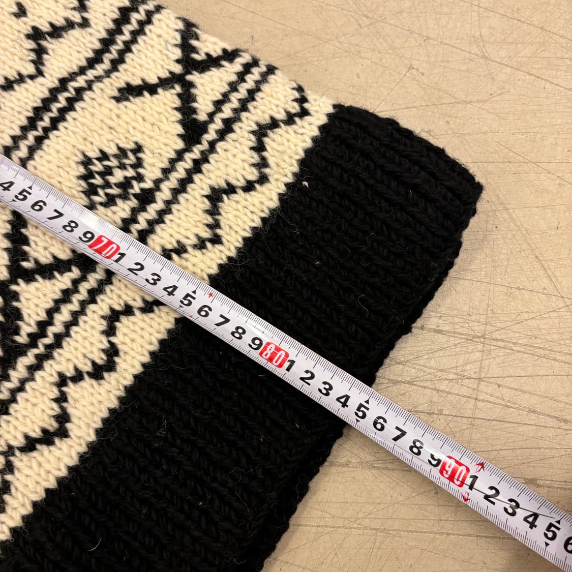 일본빈티지 패턴 니트 원피스 상품이미지4