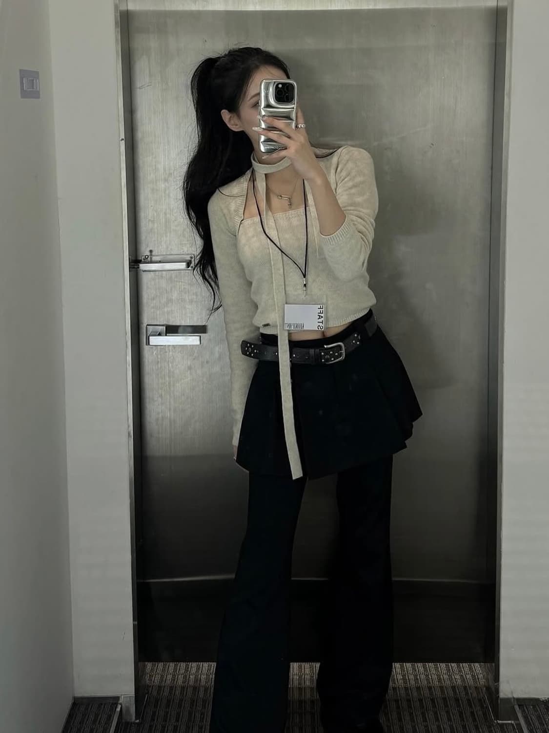 카키포인트 볼레로탑 베이지 상품이미지7