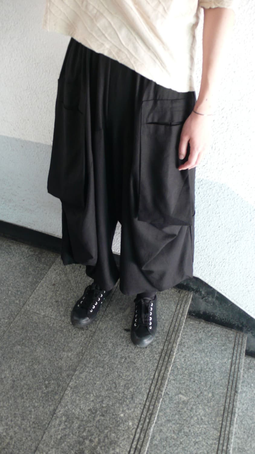 오리엔탈 린넨 배기 팬츠 상품이미지1