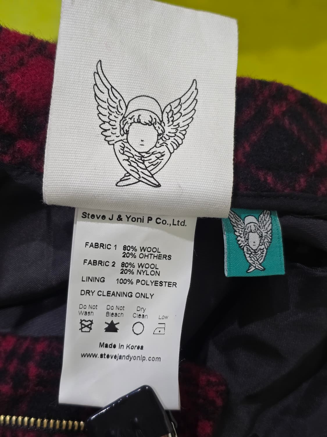 Steve J & Yoni P 울 플레어 스커트 상품이미지7