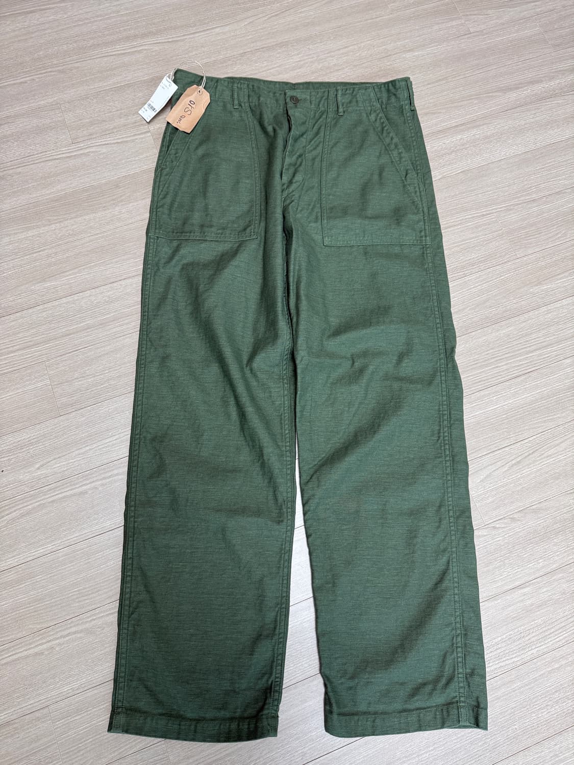 orslow 오어슬로우 퍼티그 레귤러핏 4사이즈 택채 새상품 상품이미지1