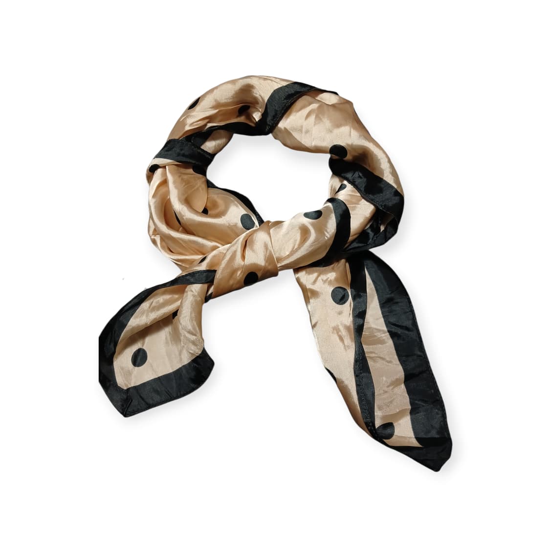 모리걸 땡땡이 새틴 스카프  상품이미지1