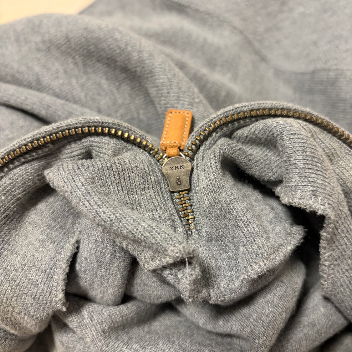 폴로 랄프로렌 그레이 코튼  반집업 스웨터 상품이미지4