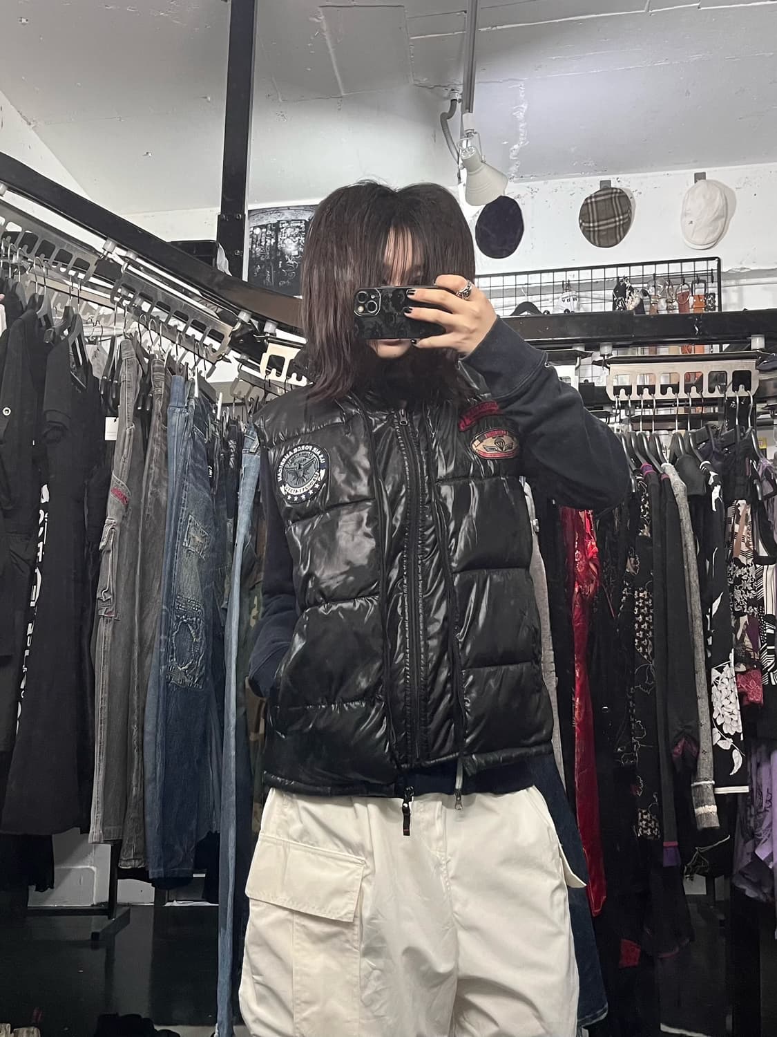 글로우 패딩 베스 상품이미지1