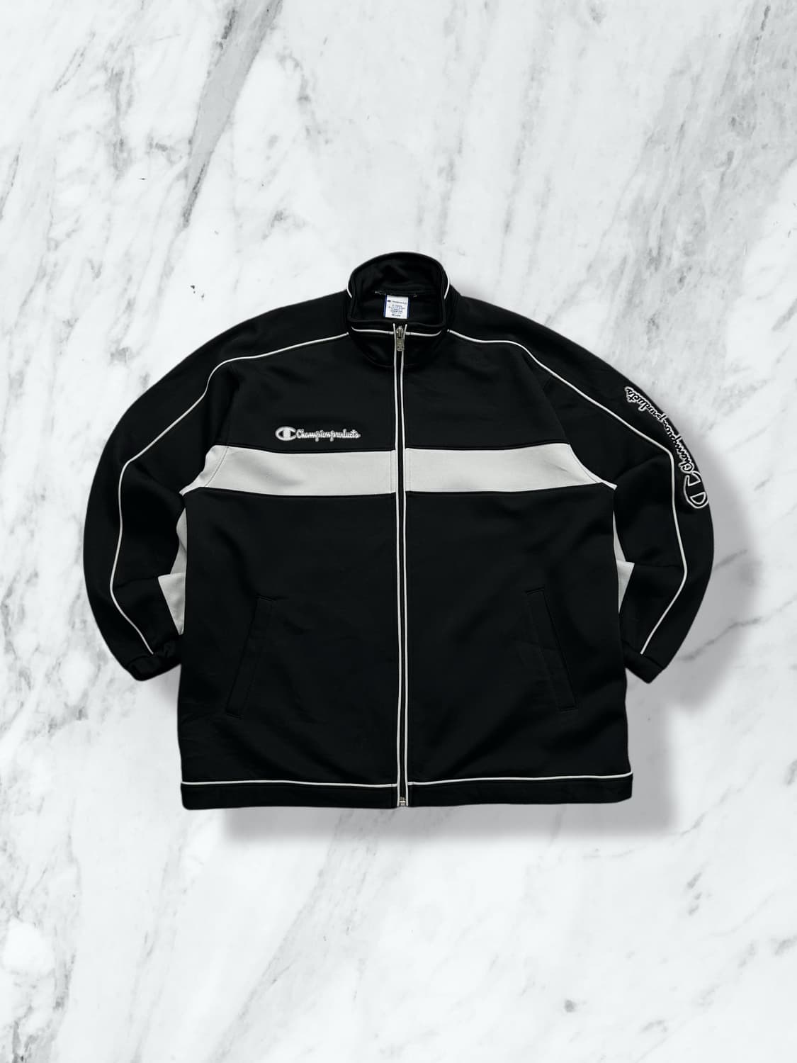 챔피온 사이드라인 자수로고 트랙탑 져지 M 상품이미지1