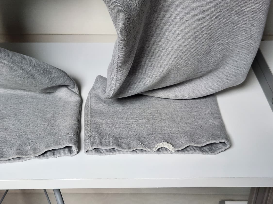 레미릴리프(Remi relief) SP가공 스웻 팬츠 XL사이즈 상품이미지4