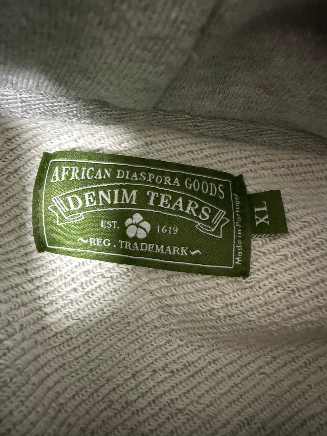 데님티어스 후드티 그레이 상품이미지3