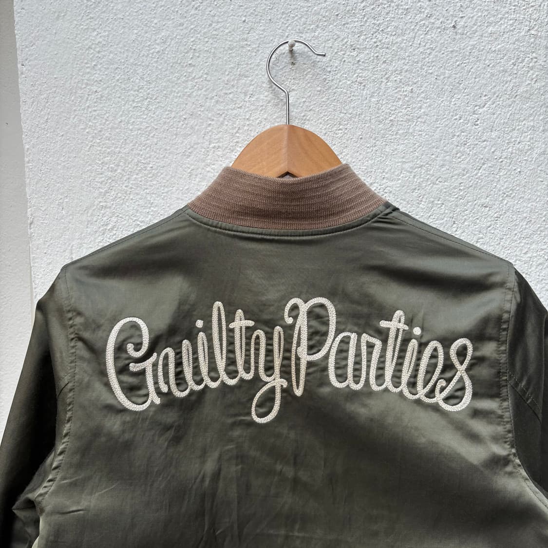 와코마리아 올리브 리버시블 수베니어 자켓 상품이미지6