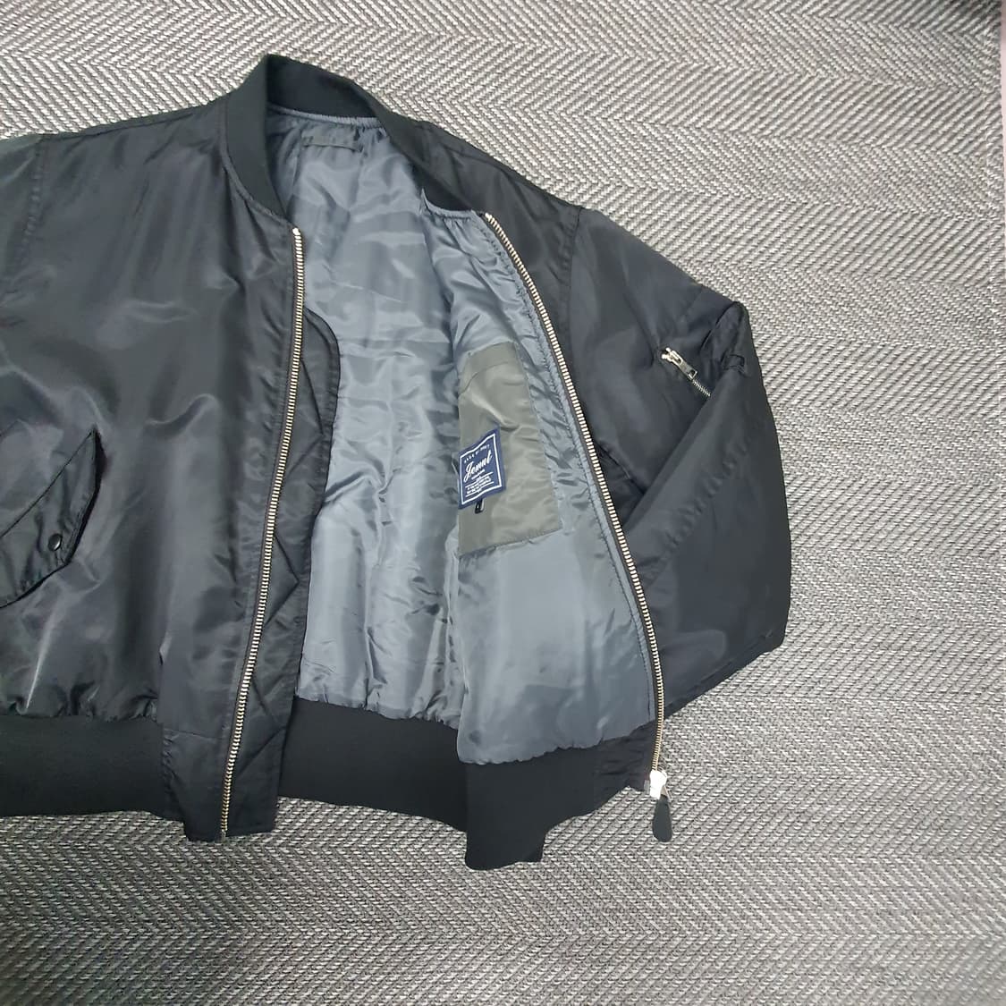 제멋 오버핏 항공점퍼 남자105 상품이미지5