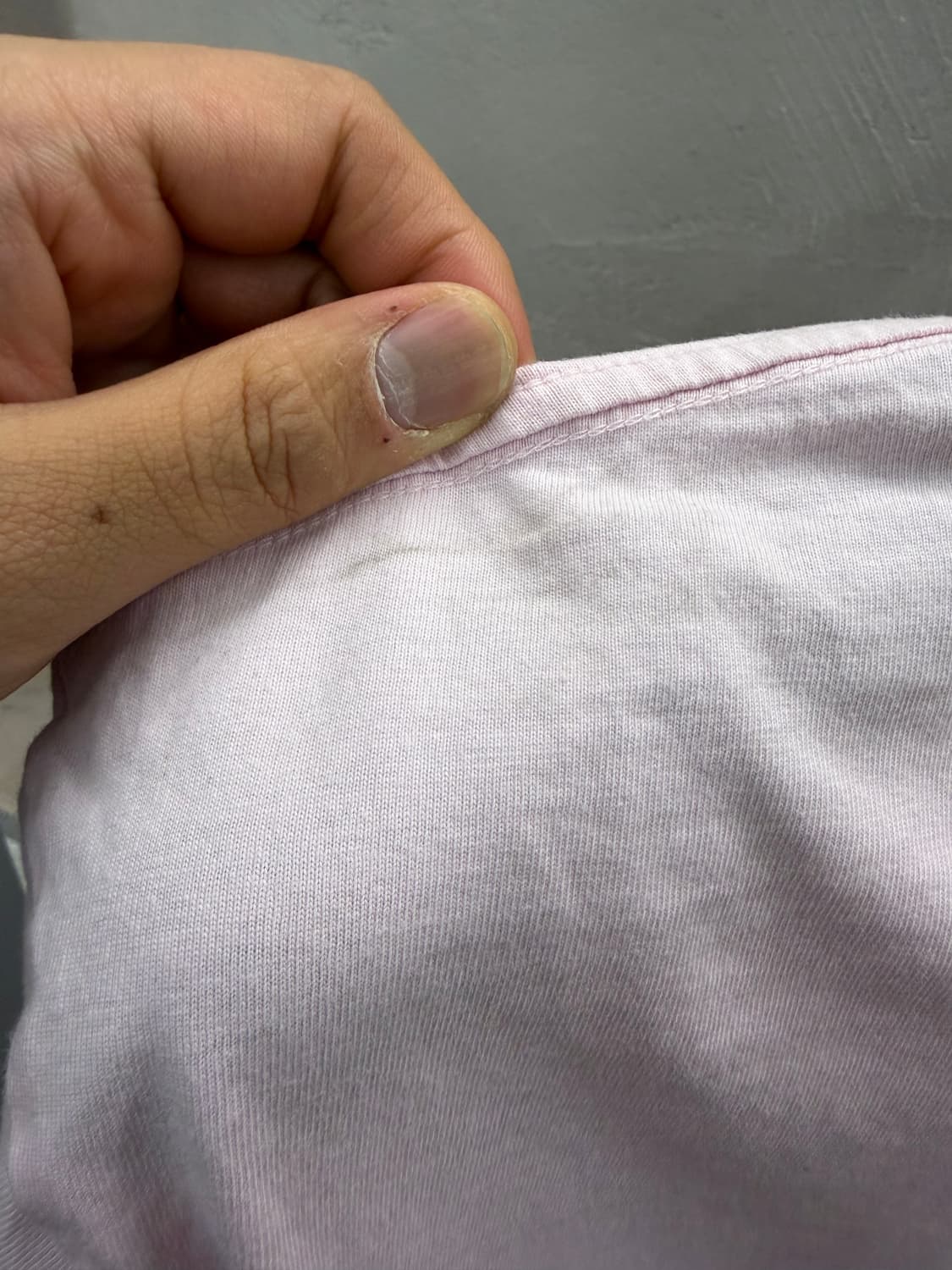 이미스 기본 핑크 반팔 티셔츠 M 상품이미지4