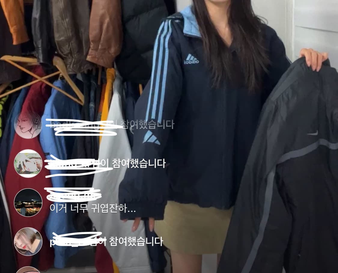 아디다스 올드스쿨 누빔 바람막이 95사이즈 상품이미지2