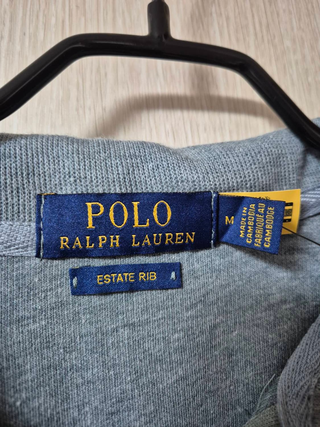 정품 (새제품) 폴로 랄프로렌 반집업 코튼 니트 스웨터 M 상품이미지4
