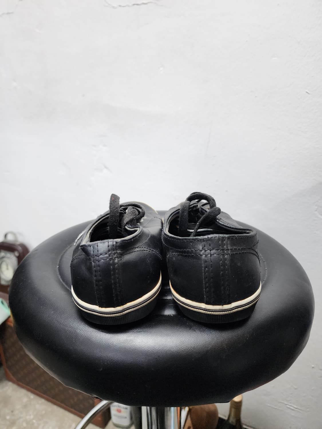 프레드페리 블랙 로고 스니커즈 상품이미지4