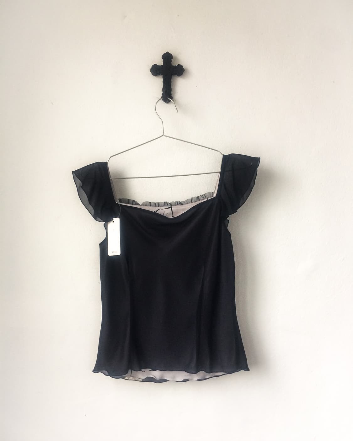 Flower printing point sleeveless 상품이미지3