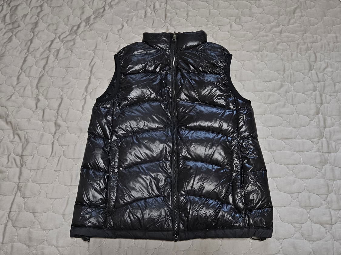 노스페이스 제팬 아콘 블랙 다운 베스트 패딩조끼 여성L 일본 매장정품 상품이미지3