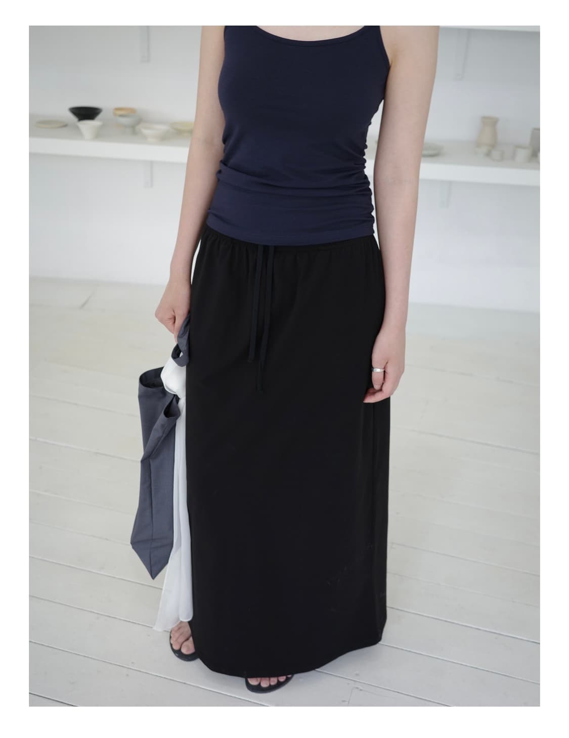 TAEY. 태이 Soft Long Skirt 상품이미지2