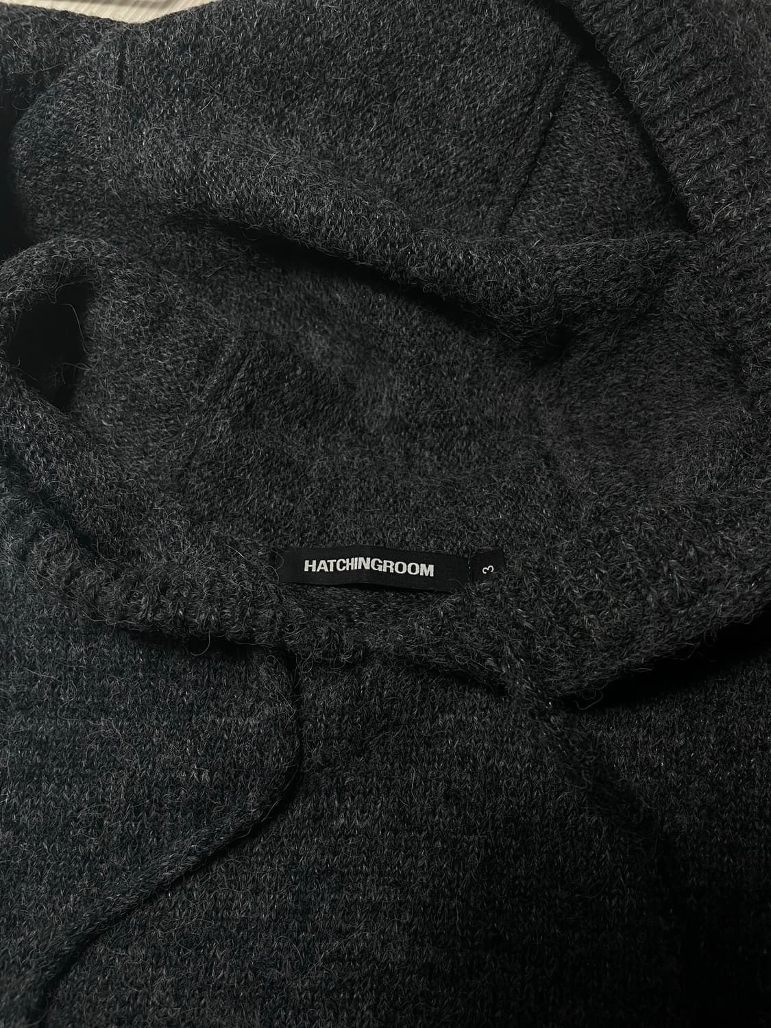 해칭룸 니트 후드 상품이미지3