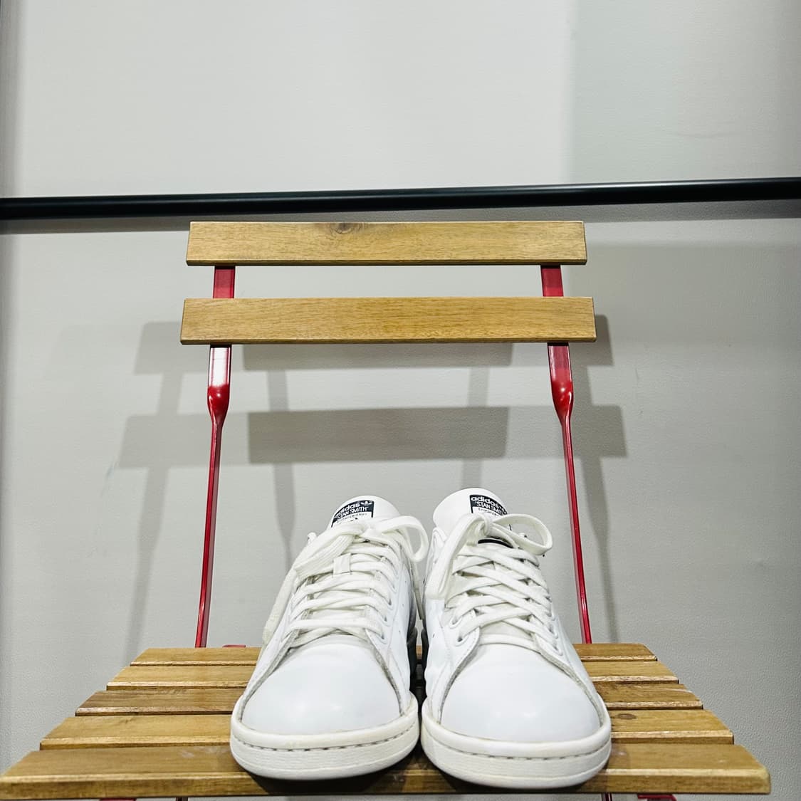 265) 아디다스 운동화 남성 남자 신발 스탠스미스 화이트 블랙 상품이미지2