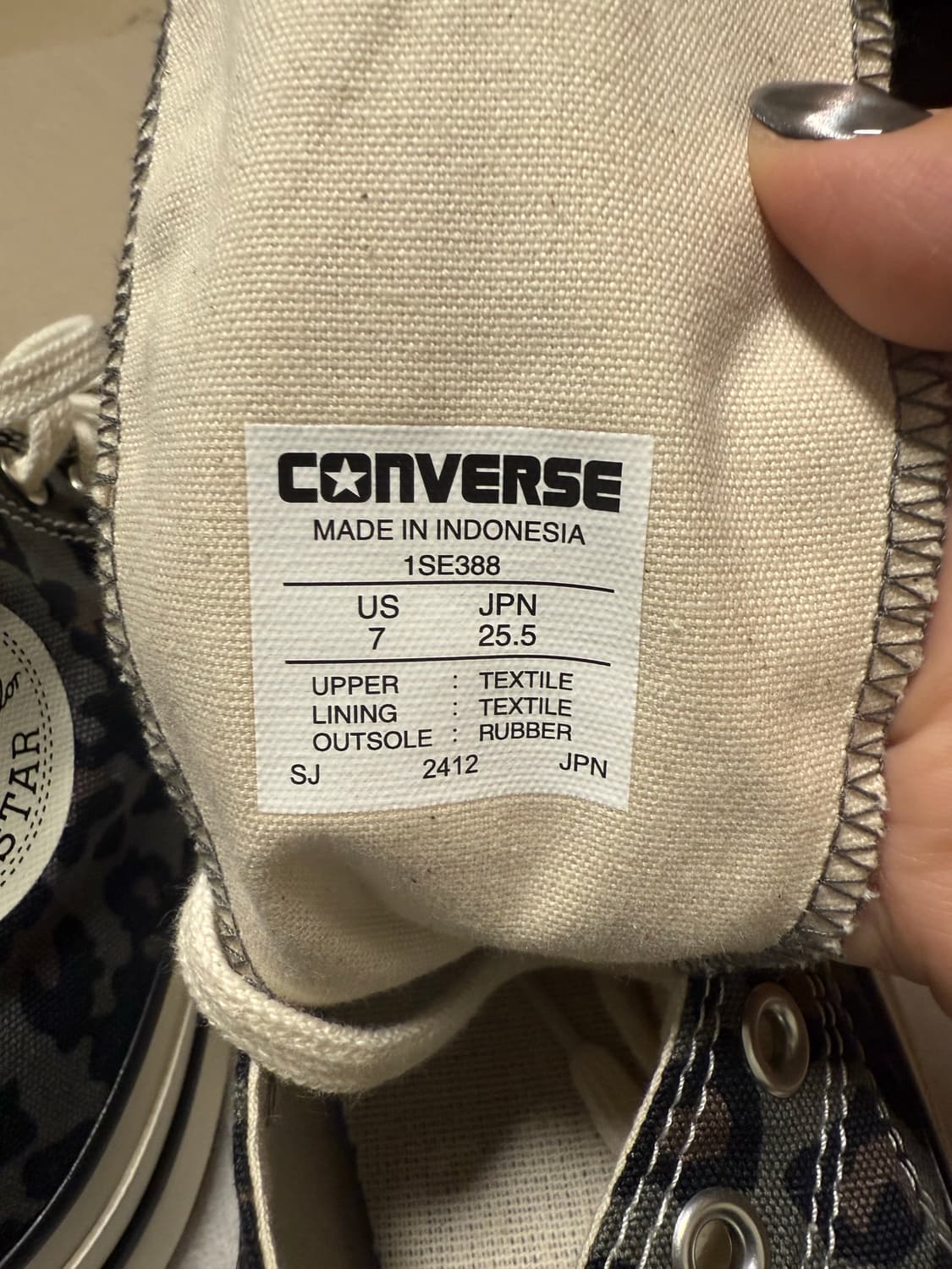 컨버스 재팬 레오파드 LGCY 상품이미지2