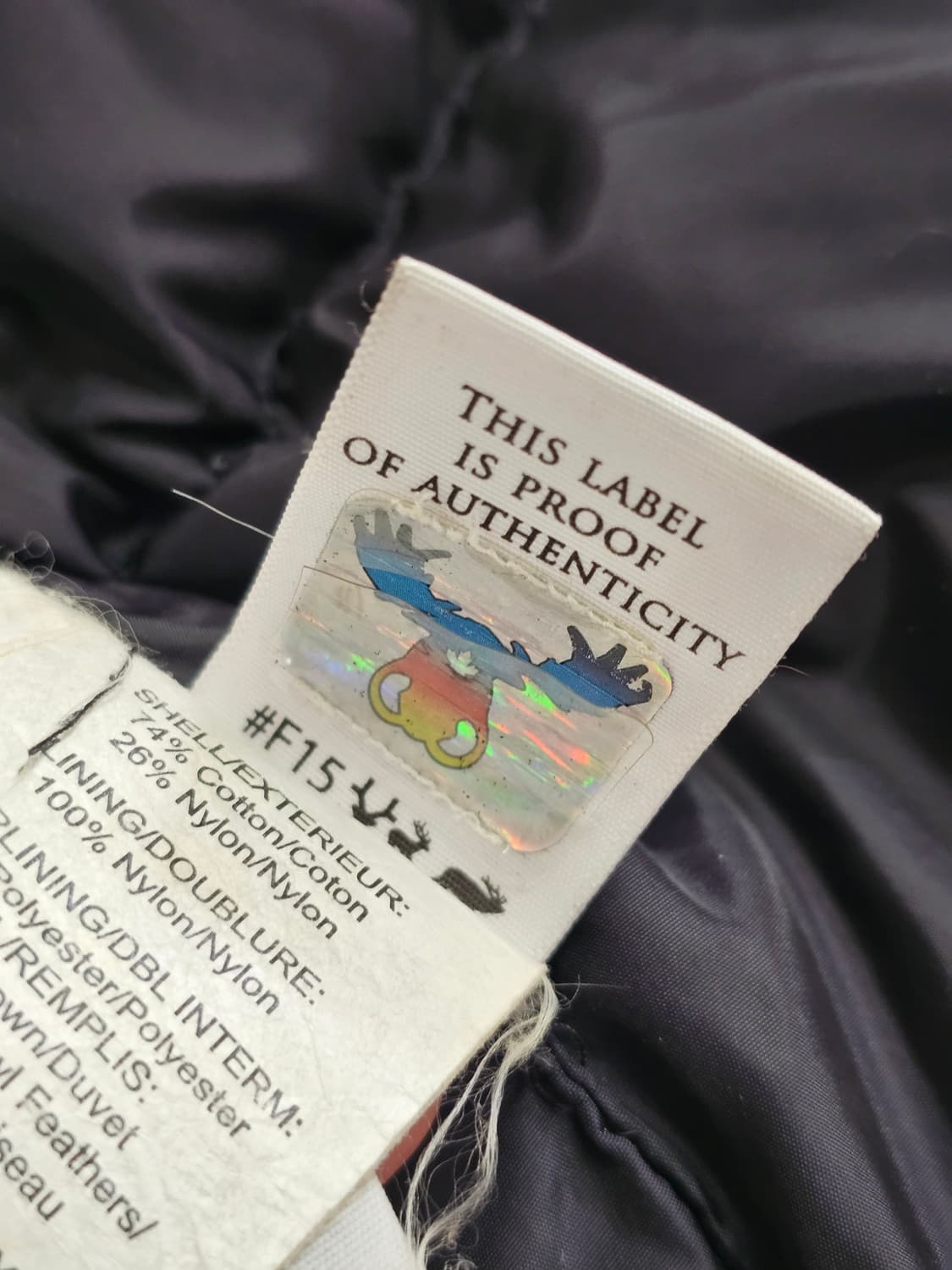 무스너클 스틸링 패딩 네이비 XS 상품이미지9