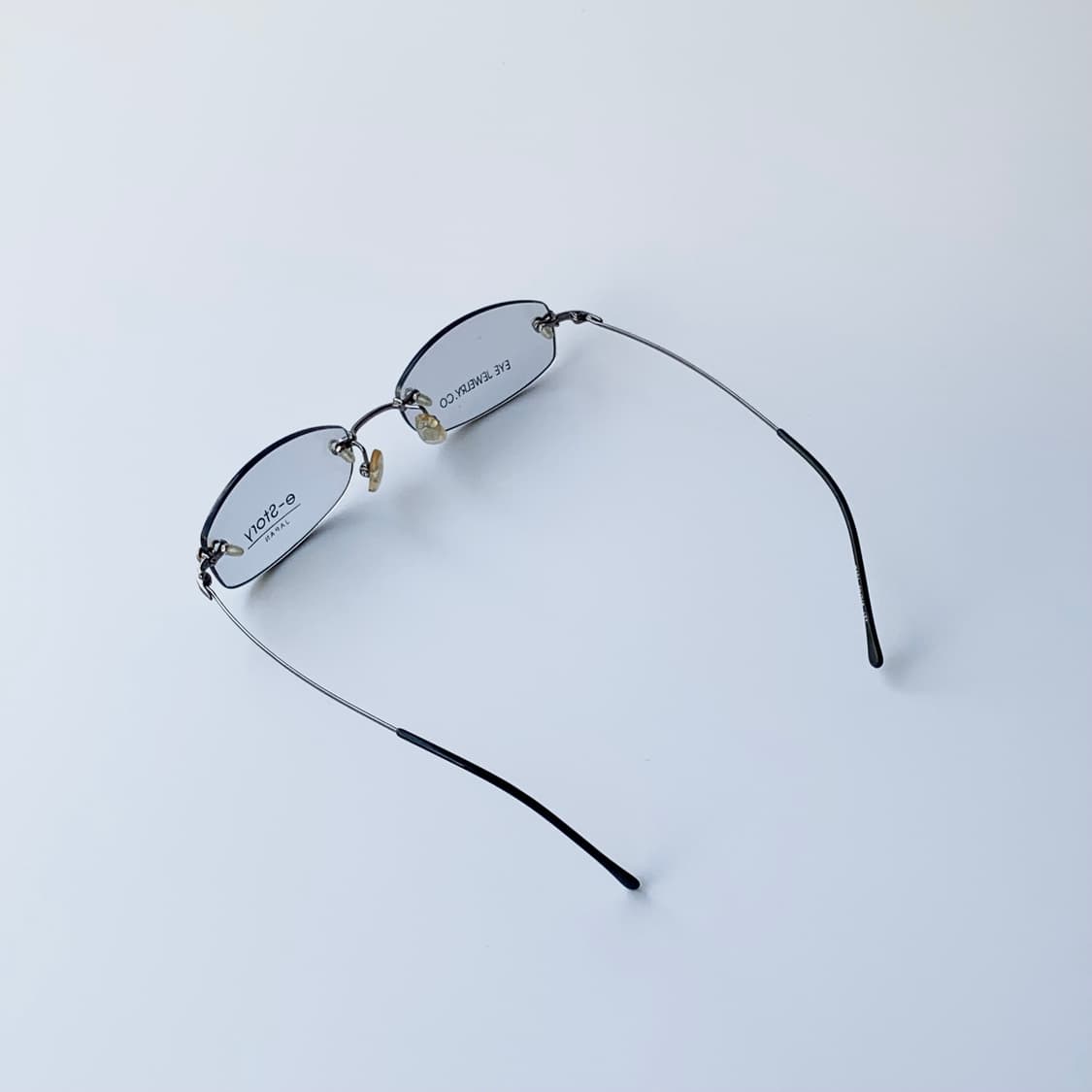 807 데드스탁 픽키 오벌 무테 이스토리 빈티지안경 상품이미지5