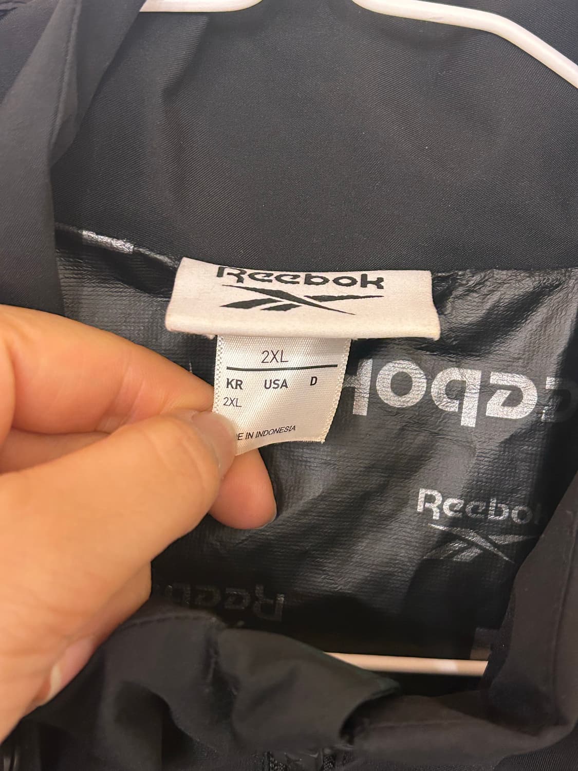 리복 바람막이 2XL 상품이미지3