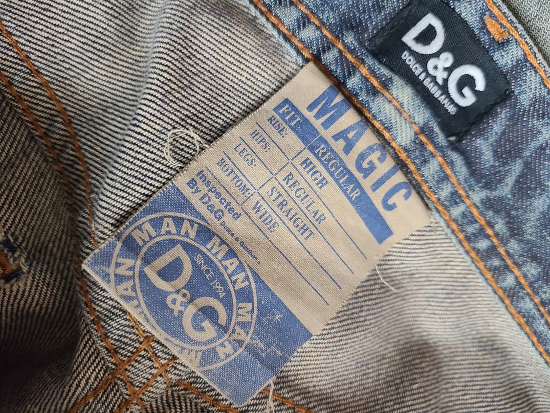 90s 아카이브 D&G 데미지 청바지(30) 상품이미지8
