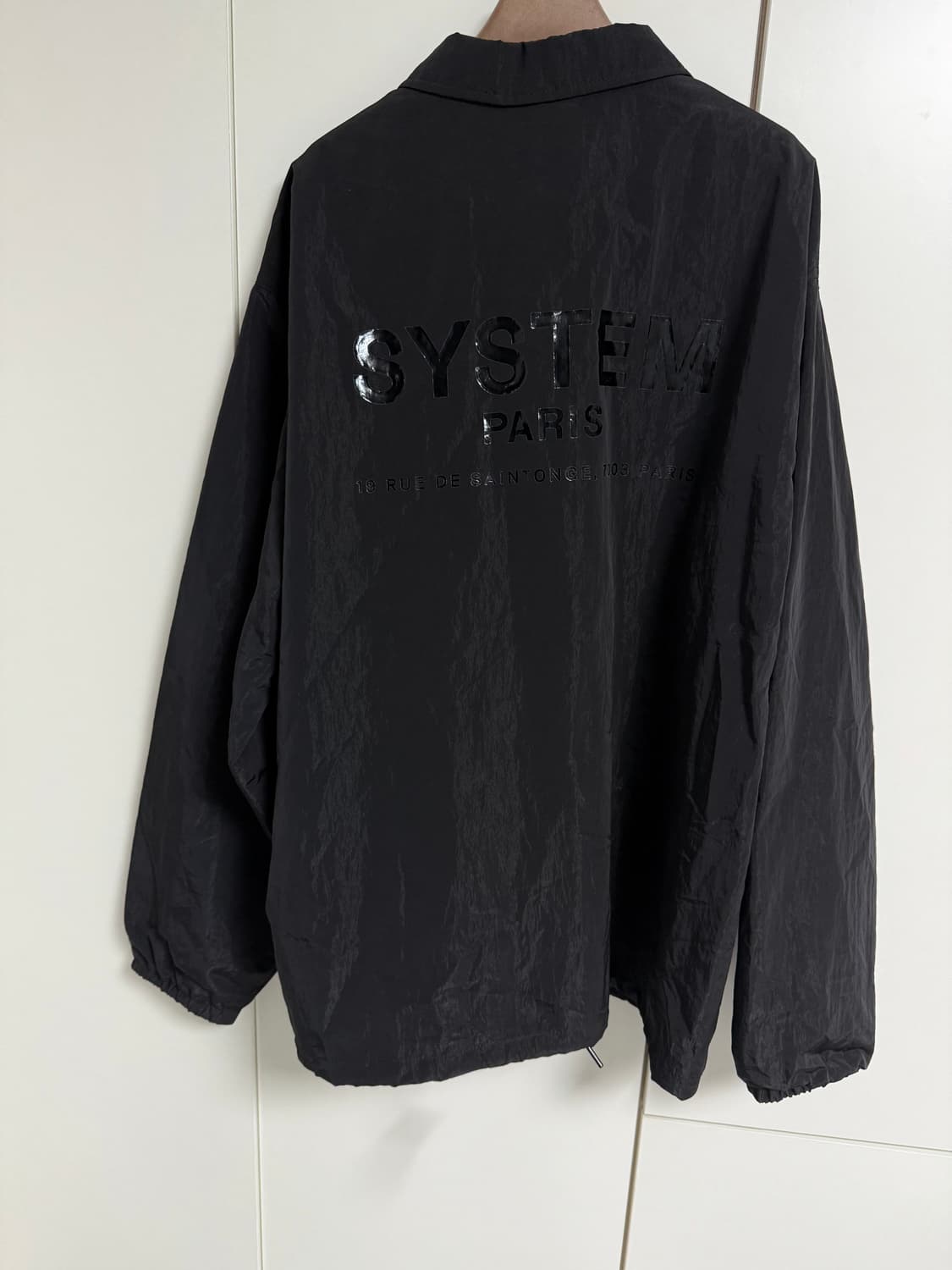 2024 시스템옴므 드로우스트링 점퍼 한섬 상품이미지2